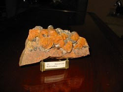 BARYTINE sur cérusite