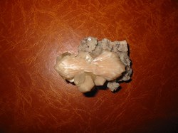 APOPHYLLITE sur stilbite