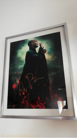 Autographe de Ralph Fiennes