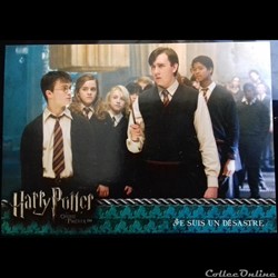 Harry Potter et l'Ordre du Phénix - 54 - Je suis un désastre - Artbox - Carte à collectionner