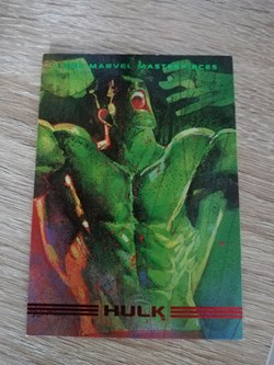 #1 Hulk, Marvel Masterpieces 1993 SkyBox