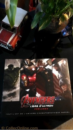 Artbook, Tout l'art de l'univers cinématographique Marvel : Avengers l'ere d'ultron, préludes