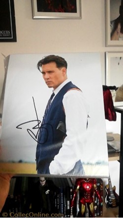 Autographe de Johnny Depp