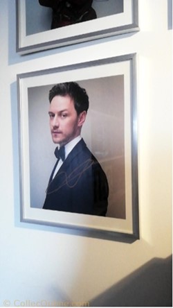Autographe de James McAvoy