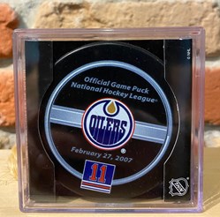 Rondelle Oilers d’Edmonton