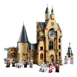 La tour de l'horloge de Poudlard