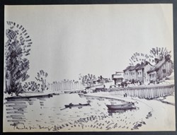 Dessin barques (Georges Ferro Lagree)