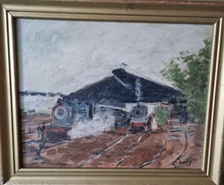 Trains en gare