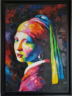 La joven de la perla / La jeune fille à la perle (Jose Mayor)