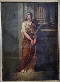 Martyr tenant une palme (William Bouguereau)