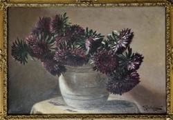 Bouquet de dahlias mauves (Derk ISSELMANN)