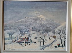 Village en hiver (Raffy Le Persan)