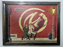 Blake et Mortimer - couverture originale (Gilbert Soulié)