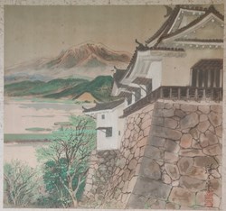 Château de Hikoné 彦根城 (par Uéda Michizo 上田道三)