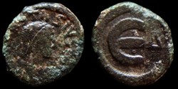 Pentanummium d'Anastase émis à Constantinople (491-518)