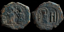 Follis de Phocas émis à Cherson (602-610)