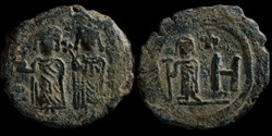 Follis de Phocas émis à Cherson (602-610)