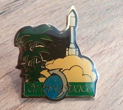Pin's Arianespace CSG