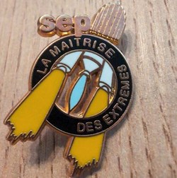 Pin's SEP la maîtrise des extrêmes