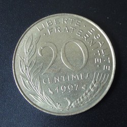 20 centimes 1997