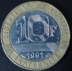 10 Francs 1991