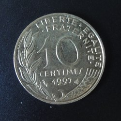 10 centimes 1997
