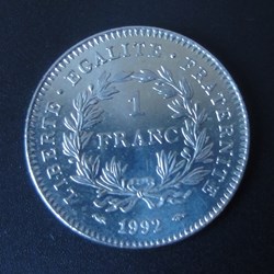 1 Franc 1992