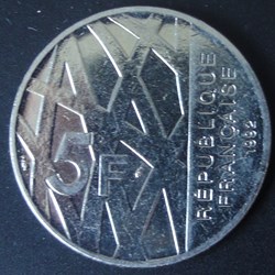 5 Francs Pierre Mendès-France 1992