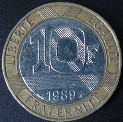 10 Francs 1989