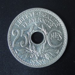 25 centimes Lindauer 1939