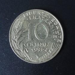 10 centimes 1996
