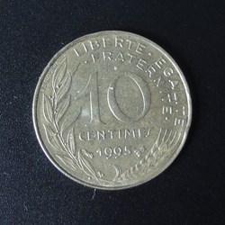 10 centimes 1995