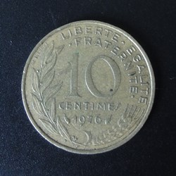 10 centimes 1976