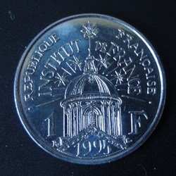 1 Franc Institut de France 1995