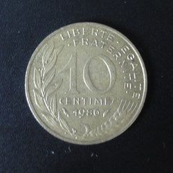 10 centimes 1986