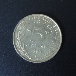 5 centimes 1995