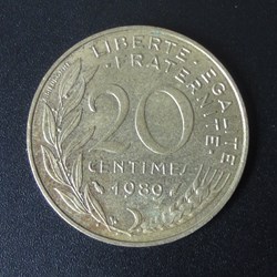 20 centimes 1989