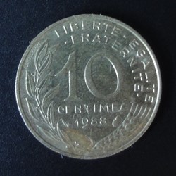 10 centimes 1988