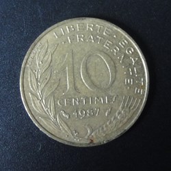 10 centimes 1987