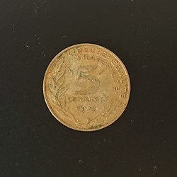 5 centimes 1975