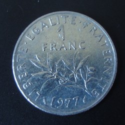 1 Franc 1977
