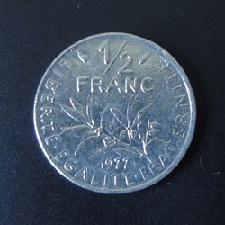 12 Franc 1977  Coins  World  France  Cinquième République