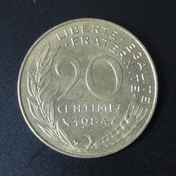 20 centimes 1984
