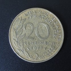 20 centimes 1977
