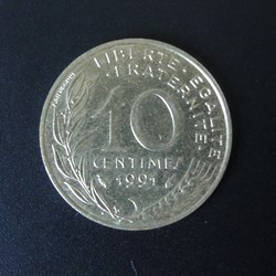 10 centimes 1991