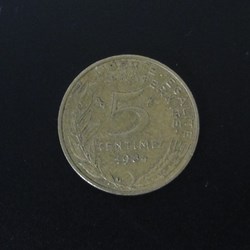 5 centimes 1984