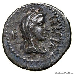 MARCUS JUNIUS BRUTUS (Quintus Cæpio Brutus) / LUCIUS SESTIUS