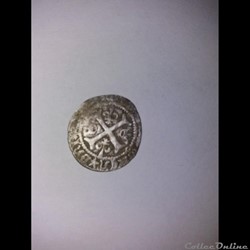 billon Charles VIII liard au dauphin