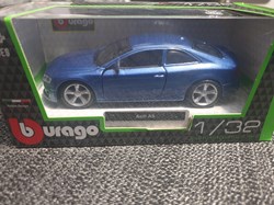 Audi a5 - Models - Cars - Color Blue - Manufacturer Burago - Scale 1/32