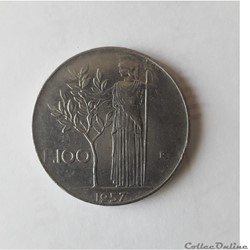 100 Lires 1957